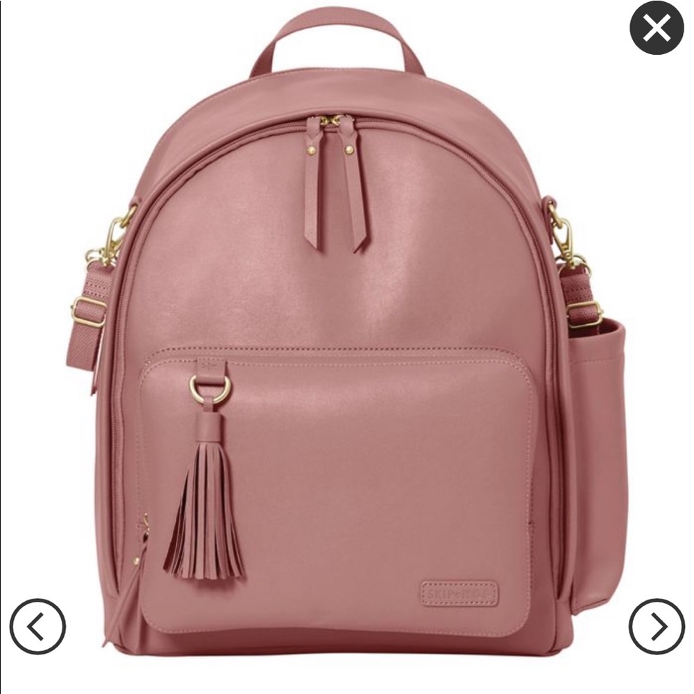 Skip Hop Greenwich Simply Chic Diaper Backpack